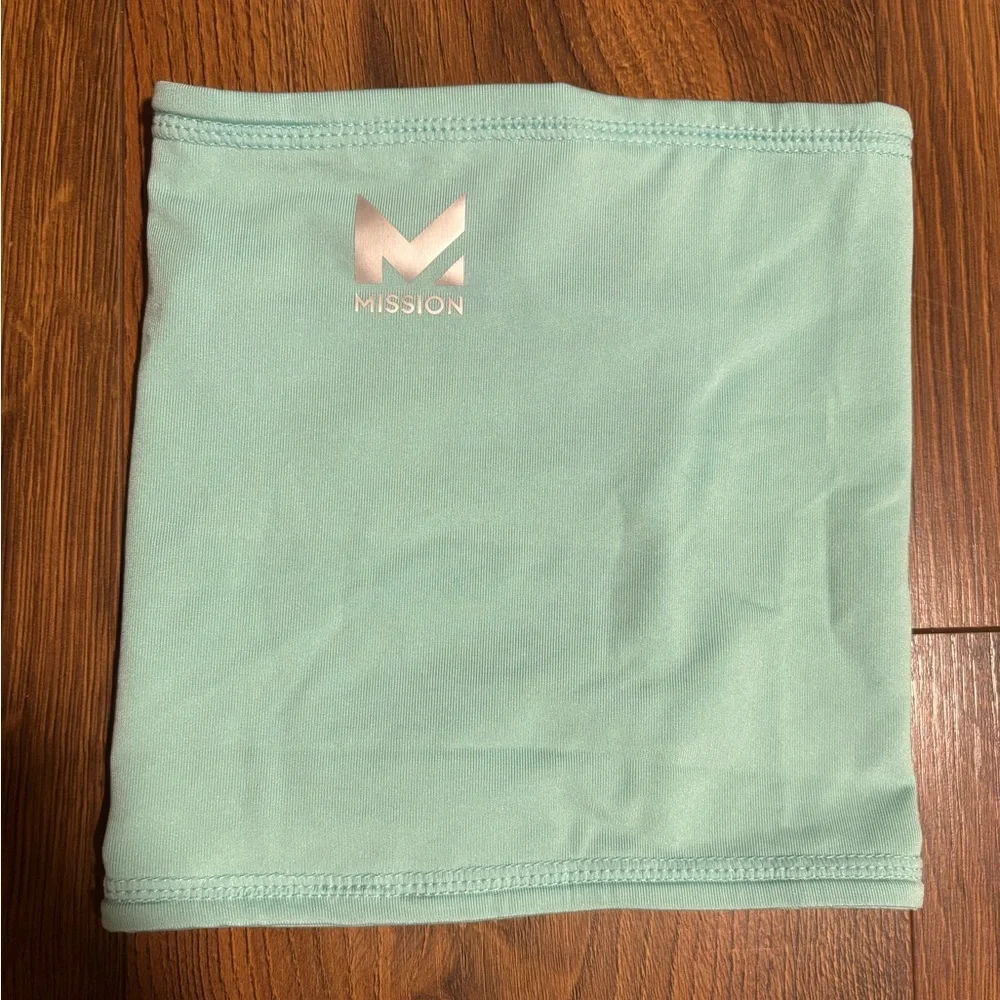 Mission Unisex Kids Youth Cooling Neck Gaiter - Aqua Sky